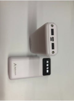 ALFY & CO 20000 mAh Power Bank Portable Charger USB Type C Battery Pack 22.5W Fast Charging Compatible with iPhone 16 15 14 13 Pro Max Samsung Galaxy Z Fold 6 S24 S23 S22 S21 Ultra Apple Watch Airpods iPad white  - Image 3