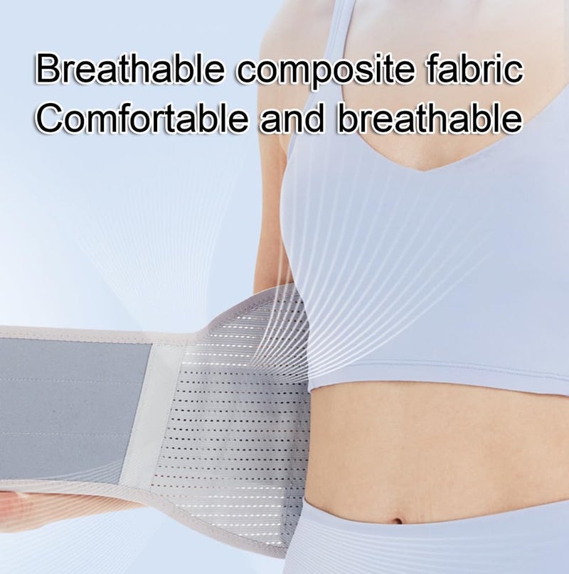 Ergonomic Lower Back Brace With Lumbar Pad Comfortable Support Belt Medium Size - Image 3