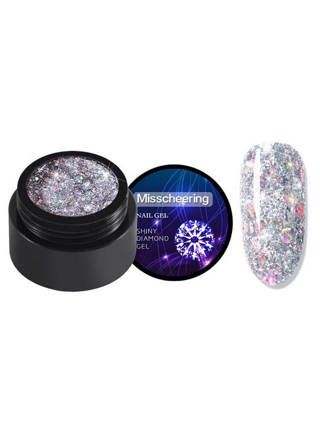 Store2508 - Misscheering Uv Shiny Glitter Diamond Nail Gel Polish 5Ml (A001) - Image 1