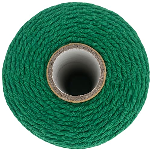 Leecogo Twine String,500 Feet Cotton Butchers Twine String Cooking Kitchen Twine for Crafts Roasting Gift Wrapping DIY Decoration Gardening Packing Materials,Green - Image 3