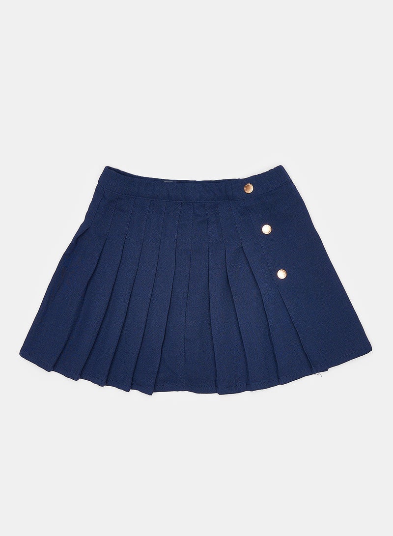 Okaidi Blue Skirts for Girls  - Image 1