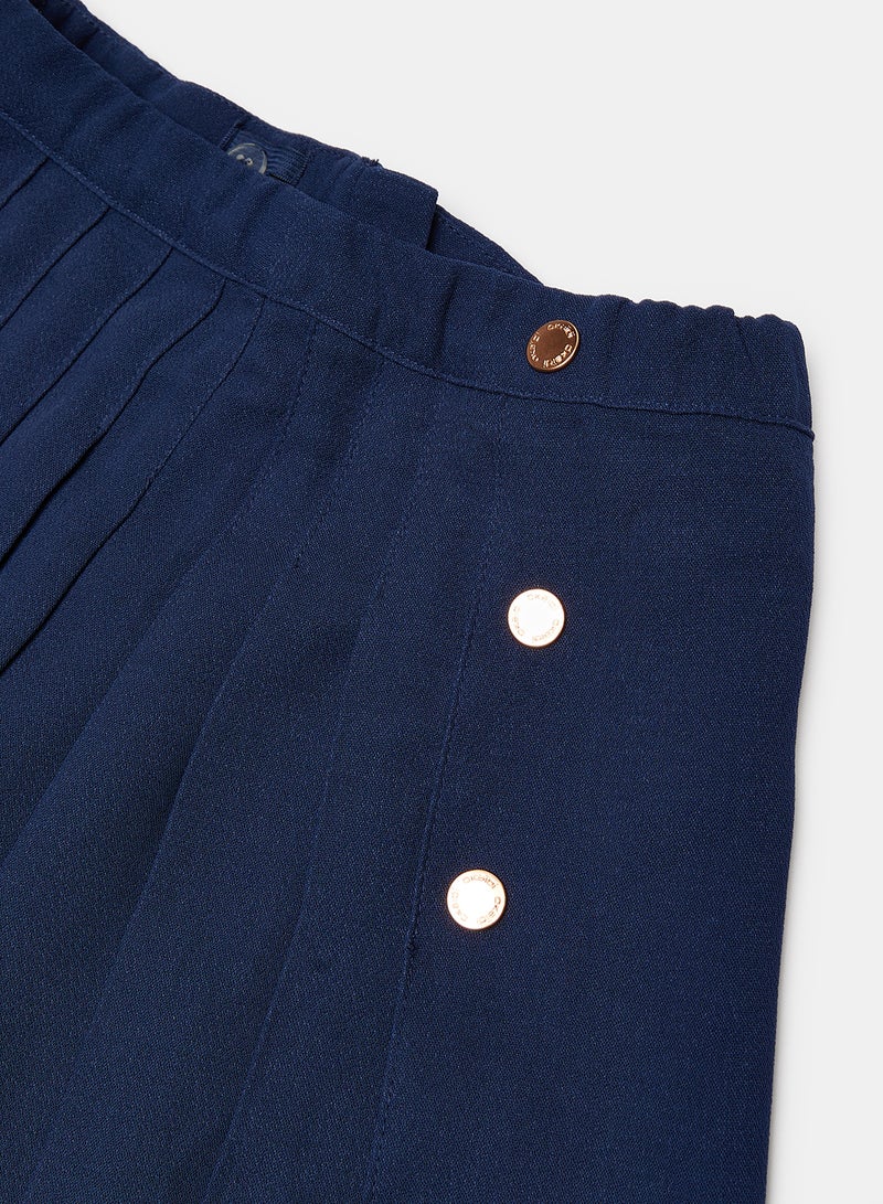 Okaidi Blue Skirts for Girls  - Image 3