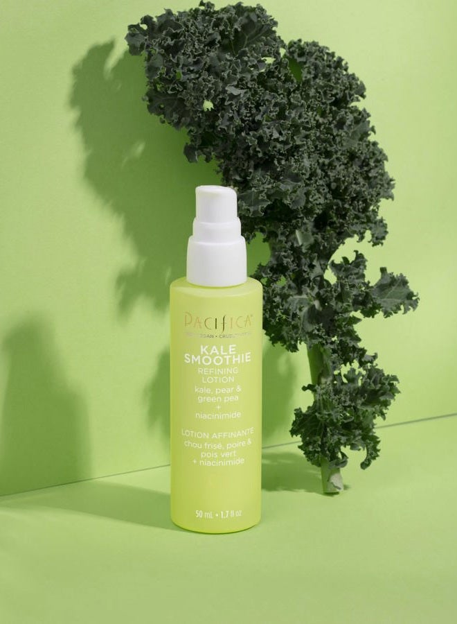 Pacifica Face Moisturizer - Kale Smoothie Face Lotion w/Niacinamide, Copper, Super Foods & Plant Extract - Reduces Pore Size & Redness, Improves Skin Texture Vegan & Cruelty-Free Dermatologist Tested - Image 5