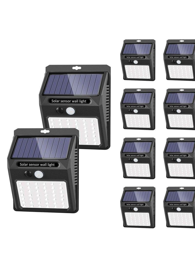 ELTRAZONE Wireless IP 65 Waterproof 42 LED Solar Lights - Pack of 10/3 Working Mode(HEAVY DUTY)  - Image 1