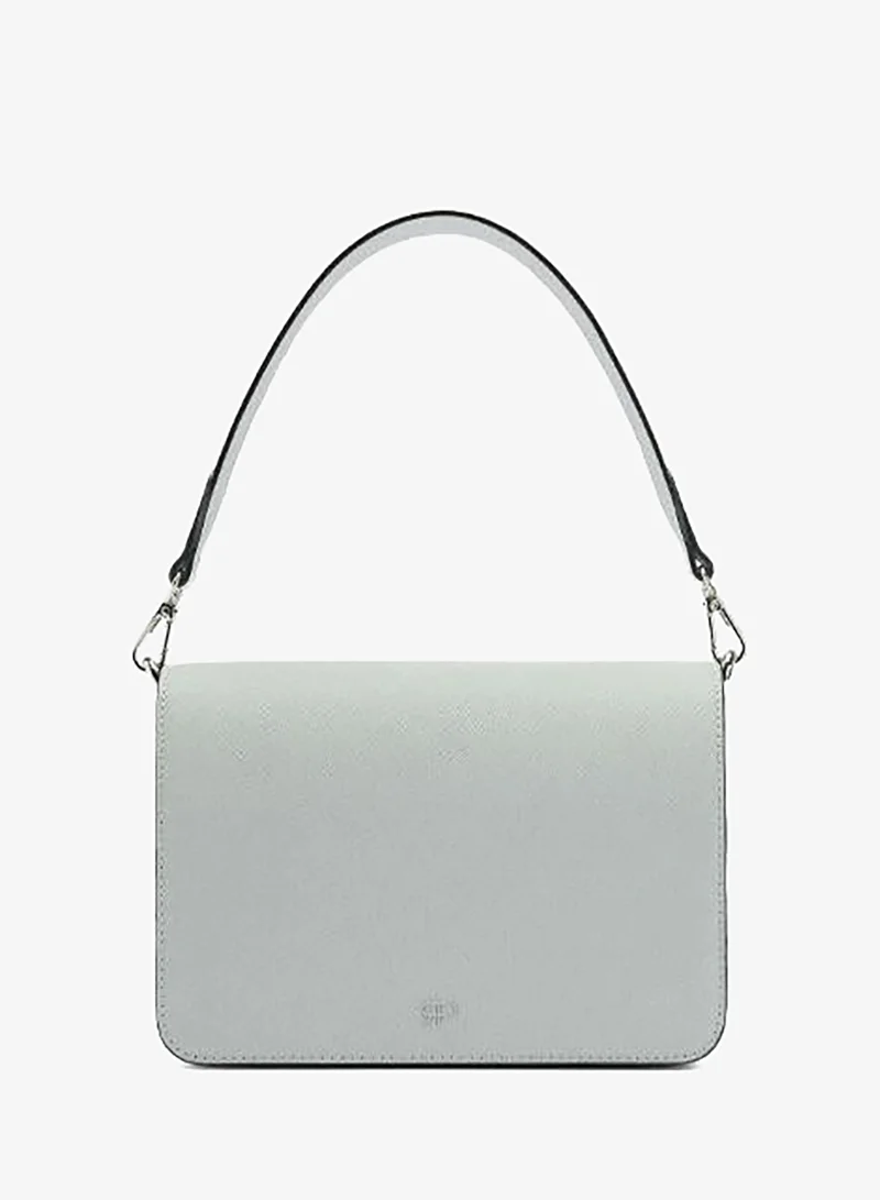 PARFOIS Crossbody bag with texture and flap closure