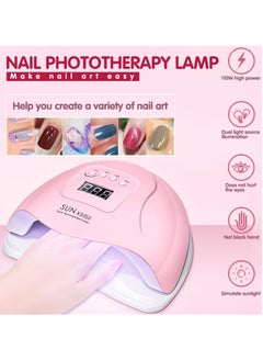 Sun 48W USB SUN FIVE UV Nail Lamp LED Light Gel Polish Dryer Curing Manicure Machine  - Image 3