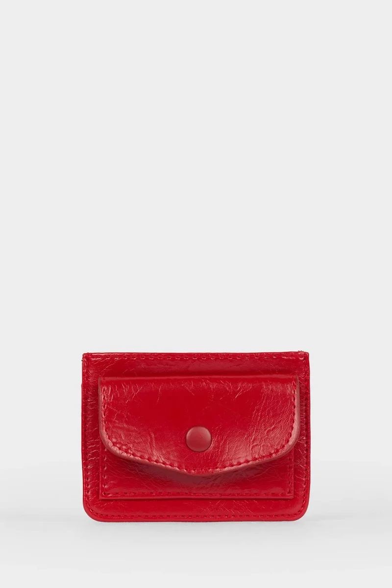 Defacto Woman Faux Leather Business Card Wallet