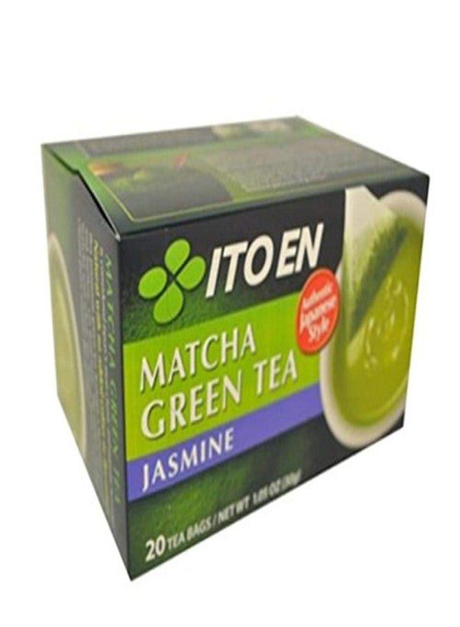 Ito En Matcha Green Tea Bags, Jasmine, 20 Count (Pack of 8) - Image 2