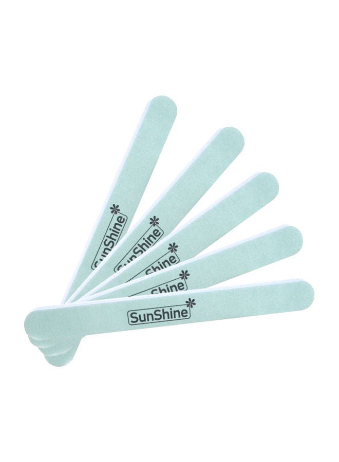 نيبمينينت مبرد أظافر بوجهين من 5 قطع أخضر - Image 1