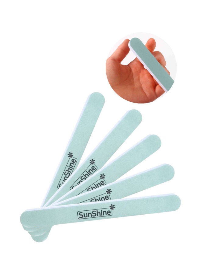 نيبمينينت مبرد أظافر بوجهين من 5 قطع أخضر - Image 2