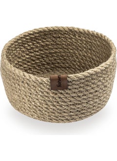Naturalove Decorative Jute Basket Round Medium Size  - Image 2