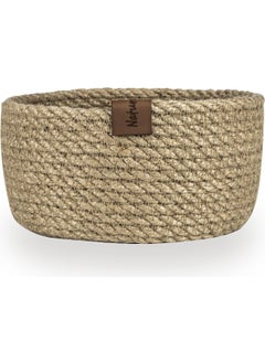 Naturalove Decorative Jute Basket Round Medium Size  - Image 4