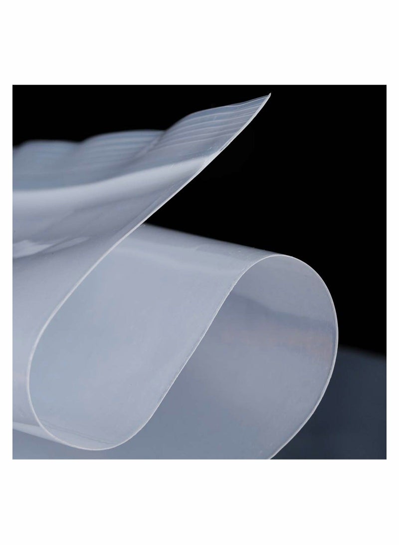 كابتن تيك 100 Count Quart Clear Reclosable Zip Plastic Poly Bags with Heavy Duty Resealable Lock Seal Zipper - Image 3