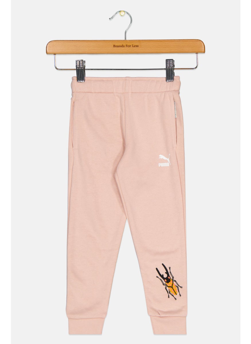 PUMA - Toddlers Girl Sportswear Fit Outdoor Sweatpants, Dusty Pink - Image 1