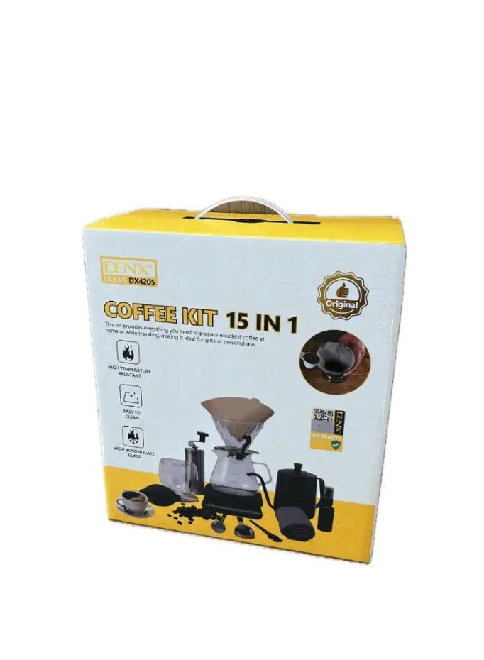 Denx Dinx 15 in 1 Coffee Set DX4205 - Image 1