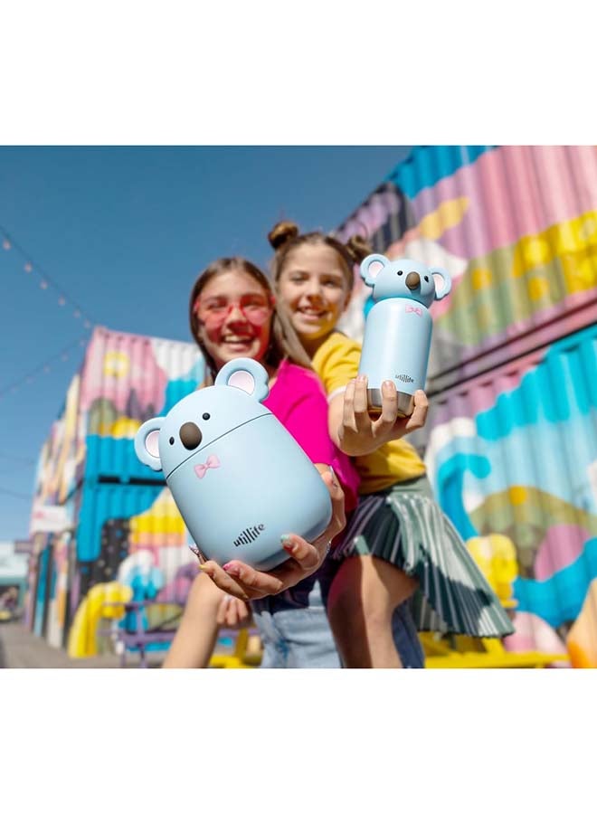 Utilife Zoofiesta Kids Insulated Food Jar - Koala - Vacuum Thermos for Hot & Cold Meals - Image 5