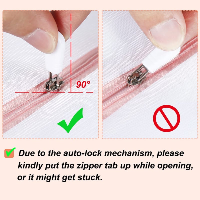 Tenn Well Extra Large Mesh Laundry Bags, 2 Pack 43 x 35 inch Jumbo Delicates Bag for Washing Machine, Large Mesh Bags for Delicates, Coats, Blankets, Bedding, Toys, Pet Items - Image 5