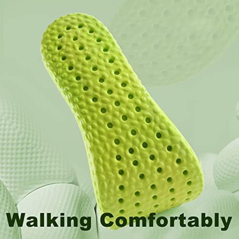 LAMAY 4D Cloud Insoles for Men Women, Memory Foam Boot Insoles, Comfortable and Breathable Massage Cushion Shoe Inserts with Arch Support, Trim to Fit All Shoe Types - Image 3