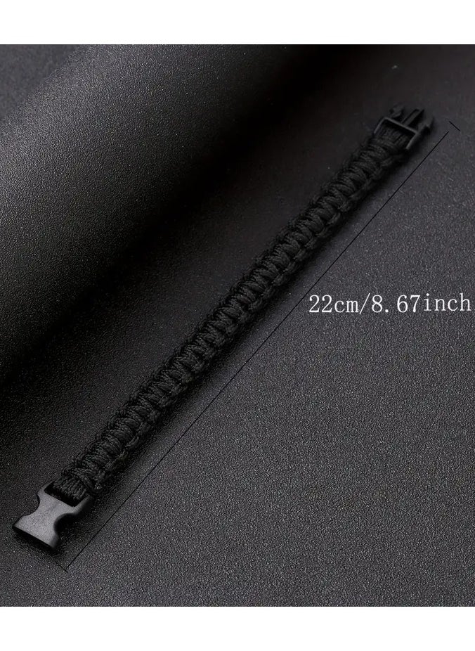 Home Clearance Sale 1pc Trendy Minimalist Braided Bracelet For Men For Daily Decoration, Gift For Family And Friends, Holiday Birthday Gift For Boyfriends/Girlfriends, Father's Day Gift  - Image 2