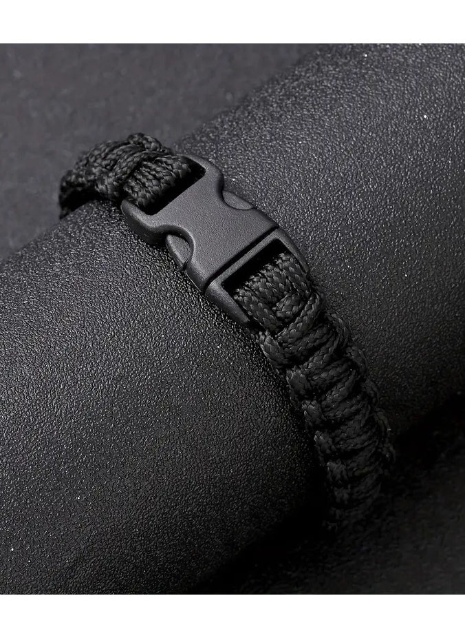 Home Clearance Sale 1pc Trendy Minimalist Braided Bracelet For Men For Daily Decoration, Gift For Family And Friends, Holiday Birthday Gift For Boyfriends/Girlfriends, Father's Day Gift  - Image 4