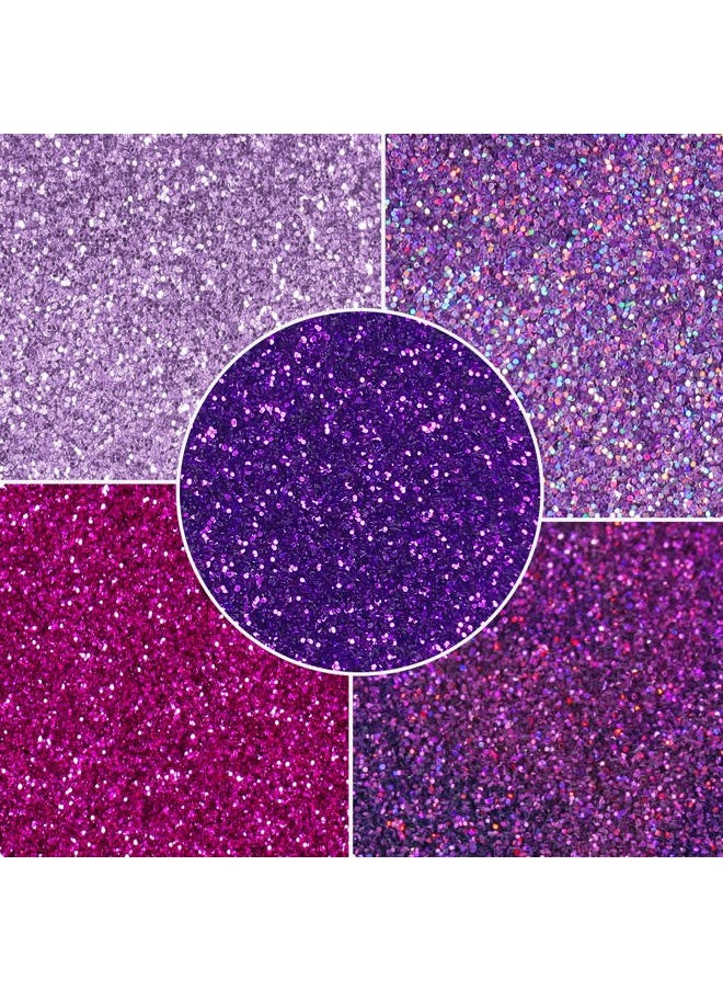 MARBLERS Cosmetic Grade Fine Glitter 5-Pack [Purple Mood] 0.90oz (25g) | Non-Toxic | Vegan | Cruelty-Free | Eyeshadow, Nail Polish, Nail Art | Festival, Rave & Party Makeup | Body & Face  - Image 2