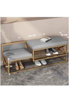 madastore Banquette with a multifunctional shelf at the bottom  - Image 2