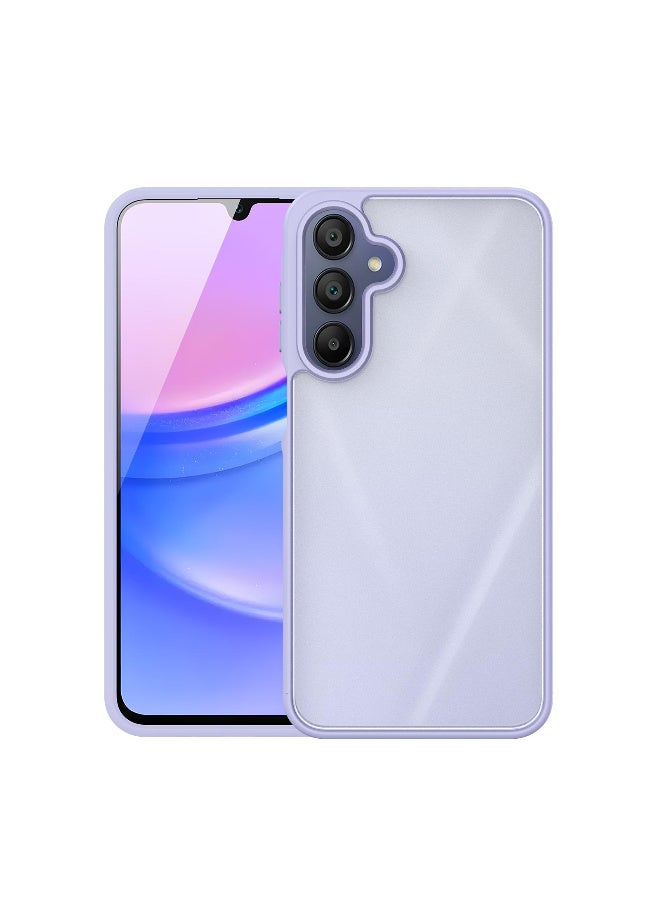 DUX DUCIS Yind Series Cover for the Samsung Galaxy A17 5G mobile phone a slim, TPU Hybrid PC  cover made of TPU, polycarbonate silicone - Light Purple - Image 1