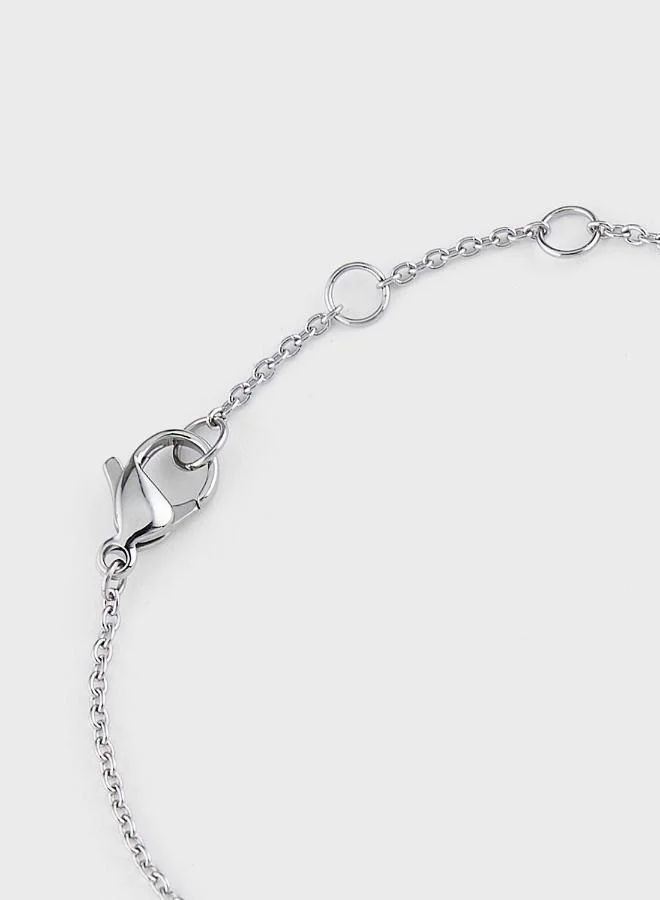Tommy Hilfiger  Womens Chain Bracelet With A Heart Charm - 2780880 for Women | Best Price UAE