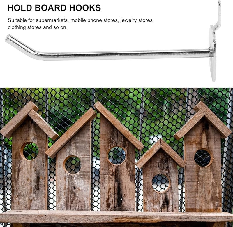 ثقيلة 20 قطعة قلب تفاح على شكل حديدي خطافات لوحة الأظافر لمتجر عرض سوبر ماركت تخزين المطبخ - Image 5