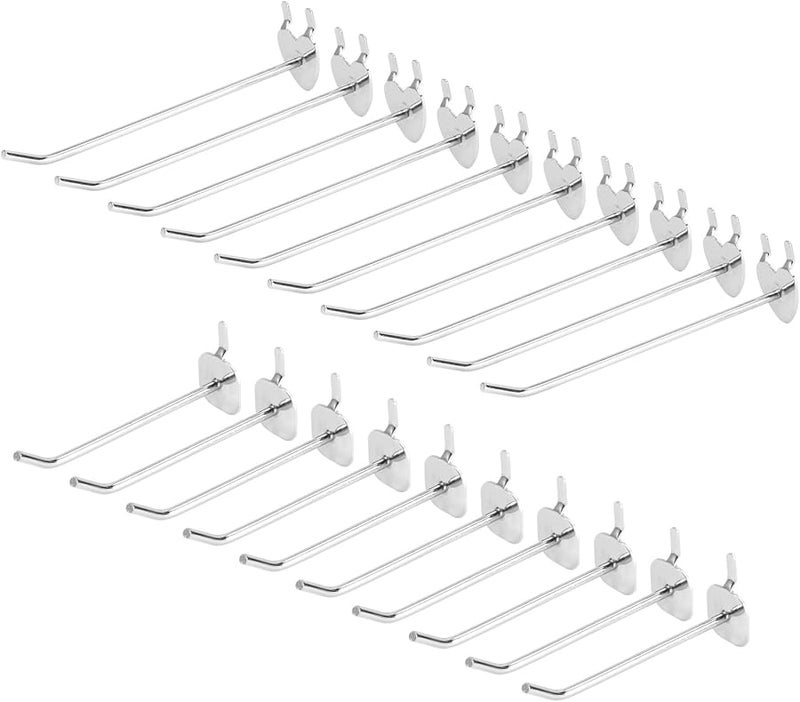 ثقيلة 20 قطعة قلب تفاح على شكل حديدي خطافات لوحة الأظافر لمتجر عرض سوبر ماركت تخزين المطبخ - Image 1
