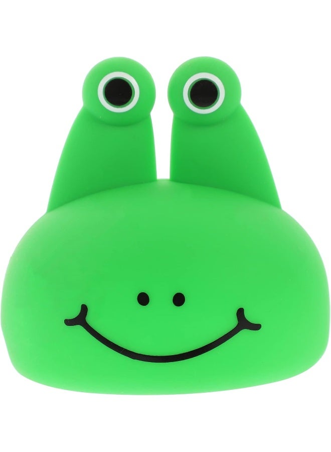 Healifty Phlegm Remover Chest Physical Cup Cartoon Silicone Frog Palm Chest Percussion Mucus Remove Cup for Baby Gas Relief - Image 1