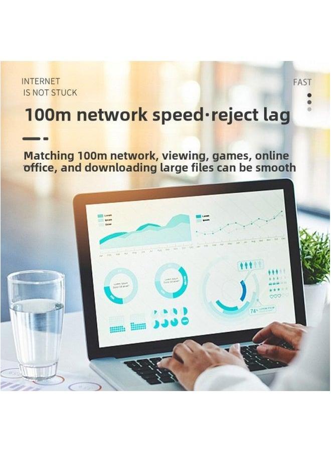Home Router Cabinet Connection Network Cable Unshielded Ultra-class Six Gigabit Oxygen-free Copper CAT6A Jumper-Color:Purple-Line Length:1M  - Image 4