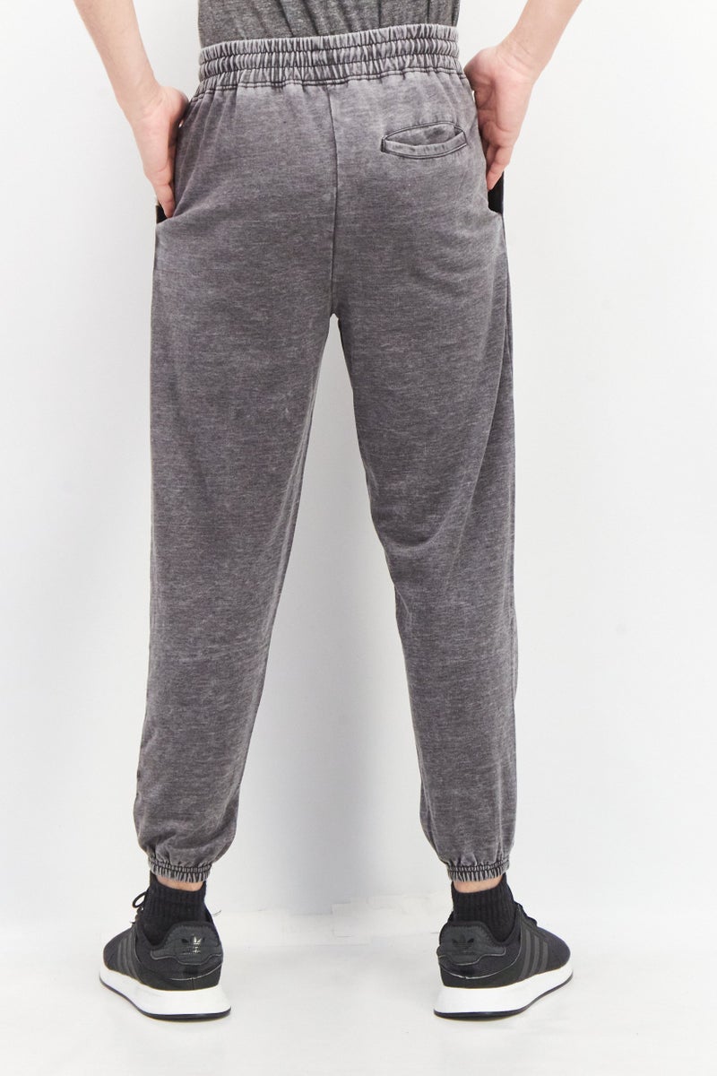 Sovereign Code سروال جوجر للرجال بقصة عادية مع حبل سحب، أسود - Image 2