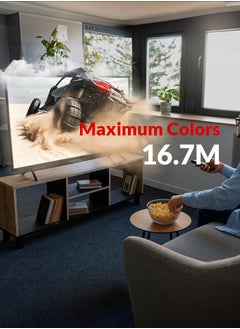ARRQW Arrqw 32" LED TV, Slim LED TV with WALL STAND and Remote Control, RO-32LP | HDMI & USB Ports ,Multi-language support.  - Image 5