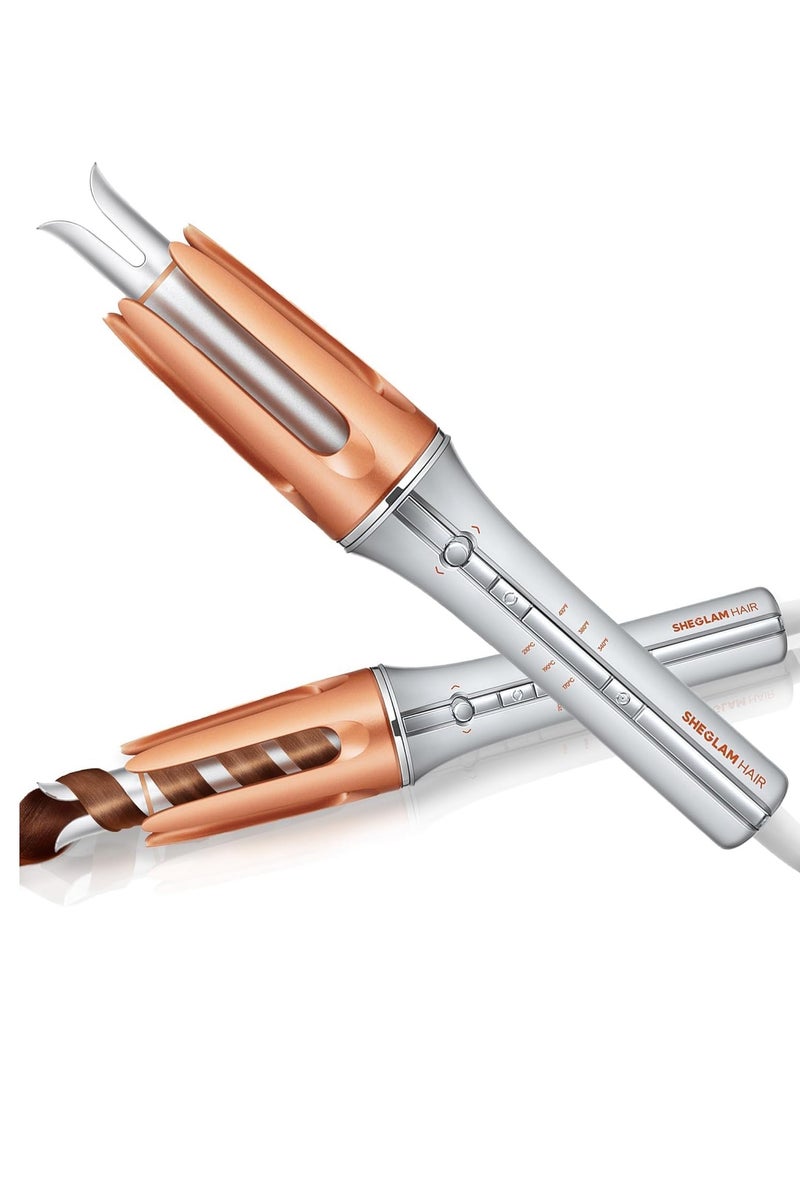 Automatic Curling Iron 1 inch with 3 Temperatures Fast Heating, 2-Way Rotation, Automatic Shut-Off, Anti-Scald, Anti-Tangle Rotating for Hair Styling - Image 1