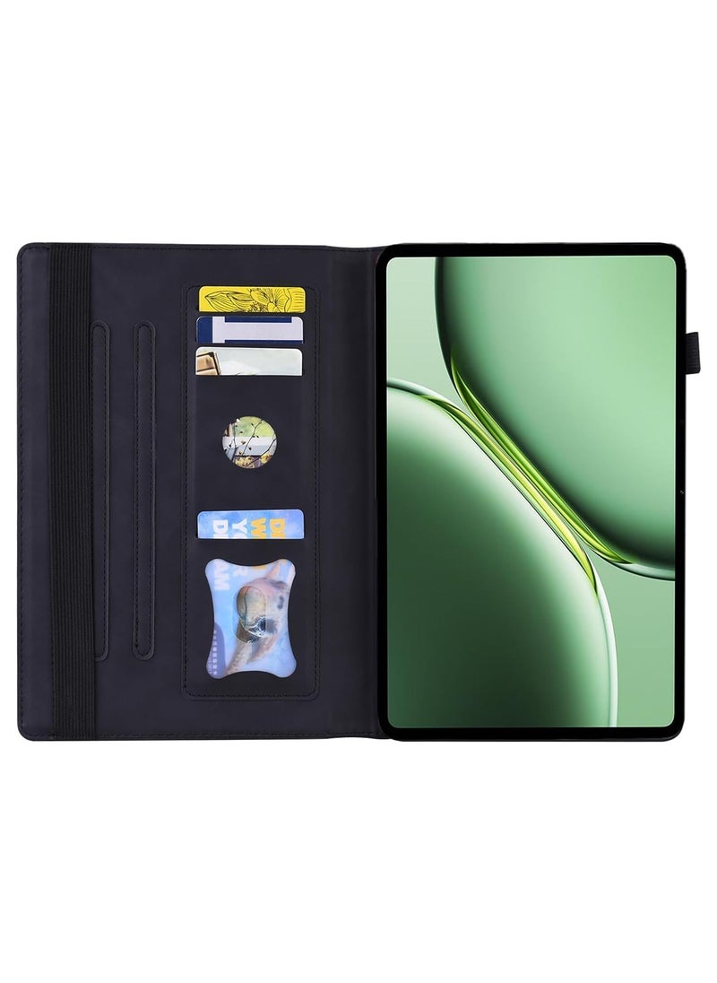 General - Leather Case Compatible with OnePlus Pad 2 Case 12.1 Inch Released 2024, Shockproof Business Folio Wallet Cover with A Card Holder and Multifunctional Folding Stand - Image 1