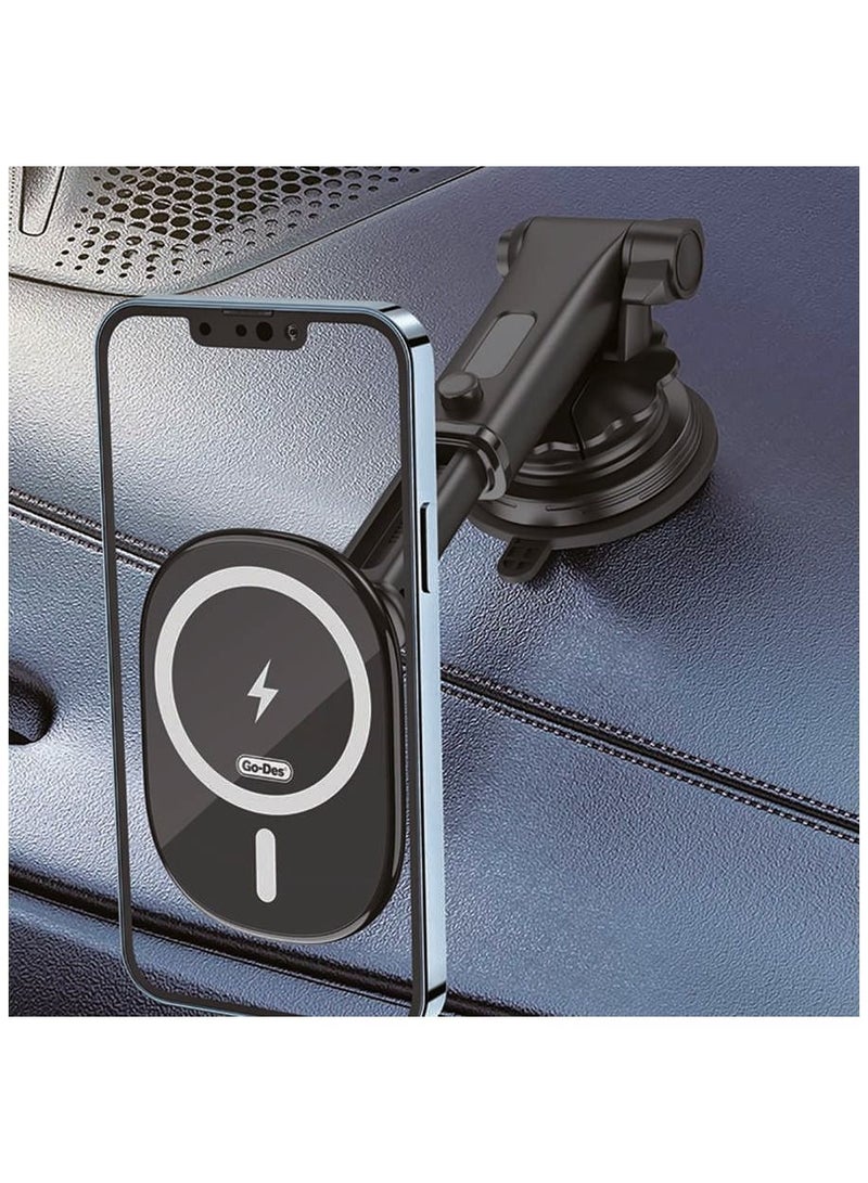 Go-des 2in1 Car Wireless Charging Phone Charger - Image 2