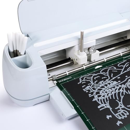 DOOHALO Gold Black Glitter Gel Markers Pen Compatible with Cricut Maker4/ 3/Explore 3/Air 2/Air Machine 0.8 Medium tips Gold Pens for Drawing and Painting - Image 3