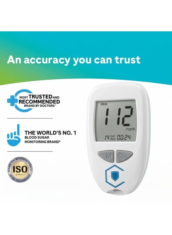 Kimaya Blood Glucose Monitor Kit with 50 Test Strips & Lancets | Diabetes Sugar Testing Machine | Fast & Accurate Digital Glucometer for Home Use - Image 4