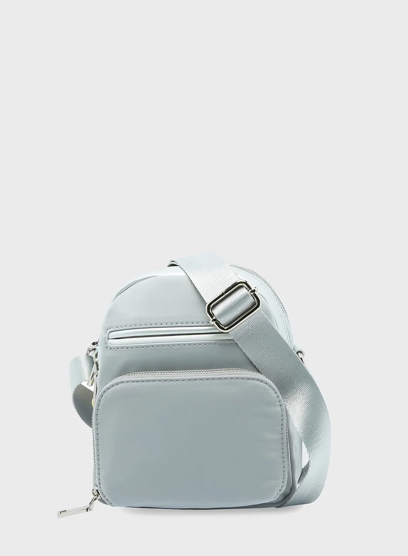 Vincci Zip Closure Crossbody