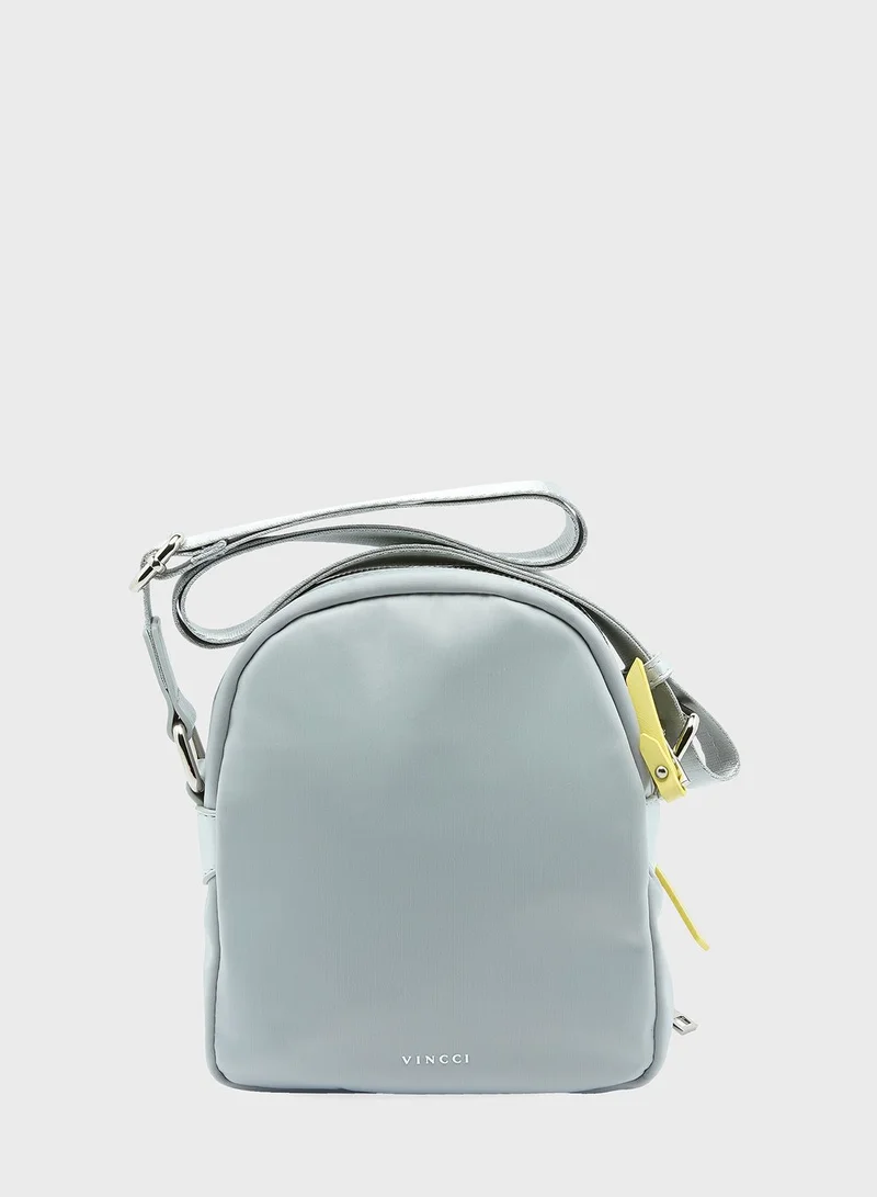 Vincci Zip Closure Crossbody