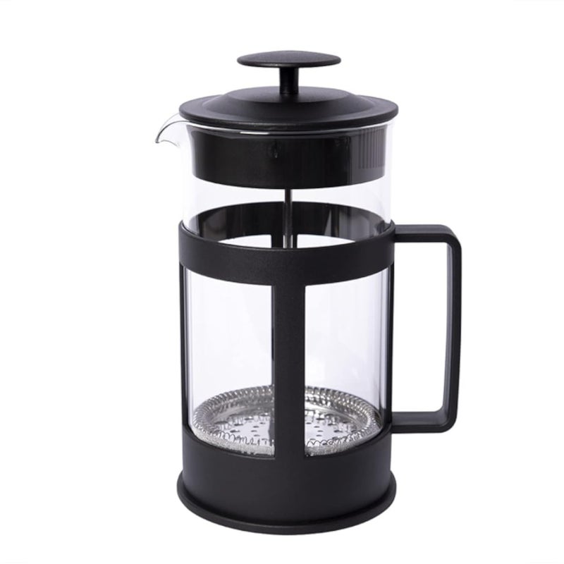 Arabest French Press Coffee Maker, Coffee Tea Maker with Stainless Steel Filter, Heat Resistant Borosilicate Glass Coffee Press (350ml)