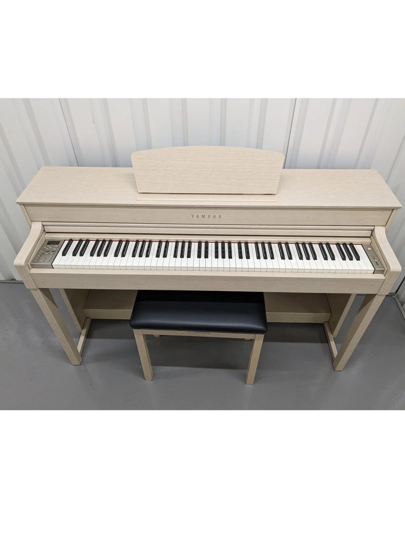 Yamaha Clavinova CLP 535 White Ash With Bench - Refurbished - Image 1