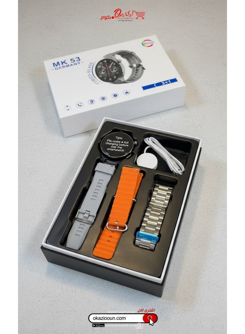 Smart Watch Mk53 - Curved Glass - Image 1