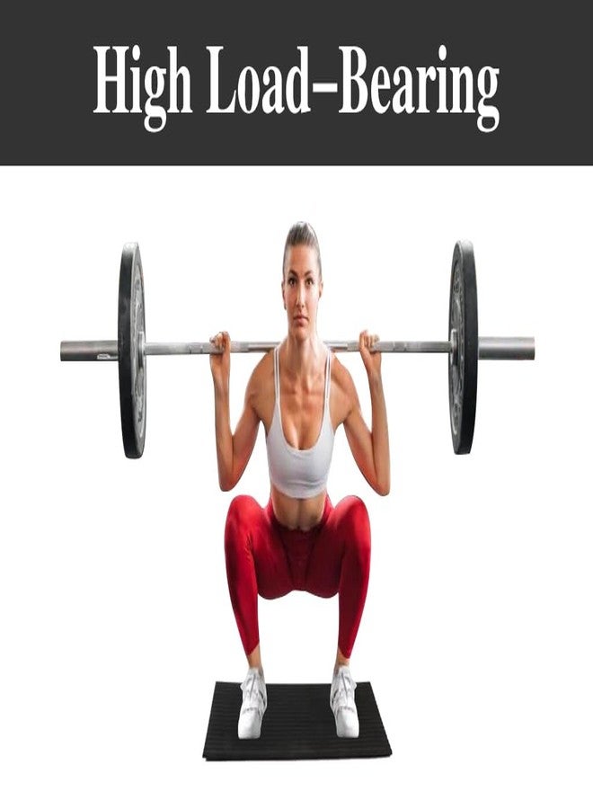 UKIA Large Slant Board Squat Wedge - Heel Elevated Squat Platform for Weightlifting & Mobility Improvement - Image 5