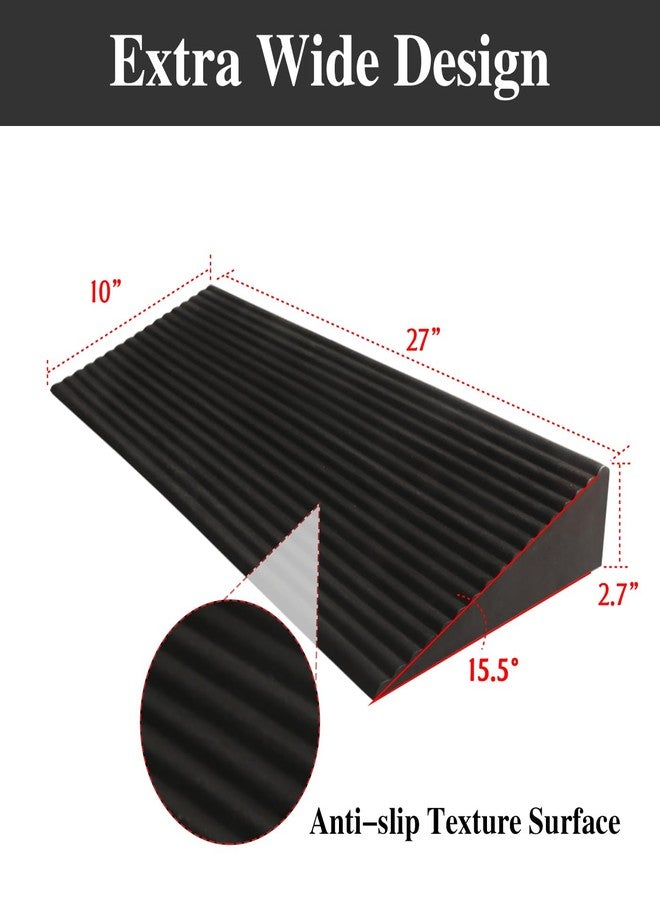 UKIA Large Slant Board Squat Wedge - Heel Elevated Squat Platform for Weightlifting & Mobility Improvement - Image 3