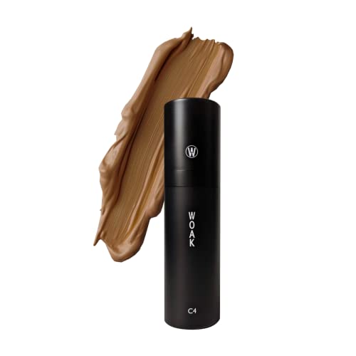 WOAK C4  Mens Tinted Moisturizer BB CC Cream Foundation  Color Correcting Camo Complex  Hybrid Skin Care Tan