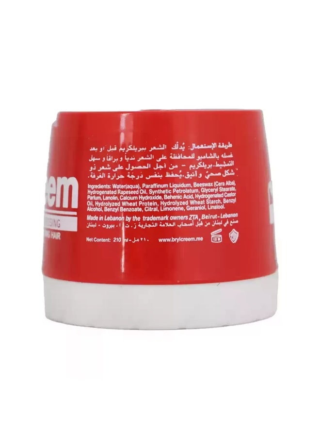 Brylcreem بريل كريمي مرطب لتصفيف الشعر لمظهر صحي وذكي - 210 مل - Image 2