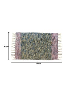 H2H H2H Cotton Multi Shades and Mixed Design Door Rug - Combo (Multicolour, 40cm X 60cm) - 3Pc and 5Pc  - Image 2