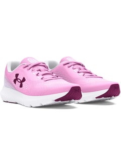 UNDER ARMOUR Girls' Grade School Charged Rogue 4 Shoes  - Image 3